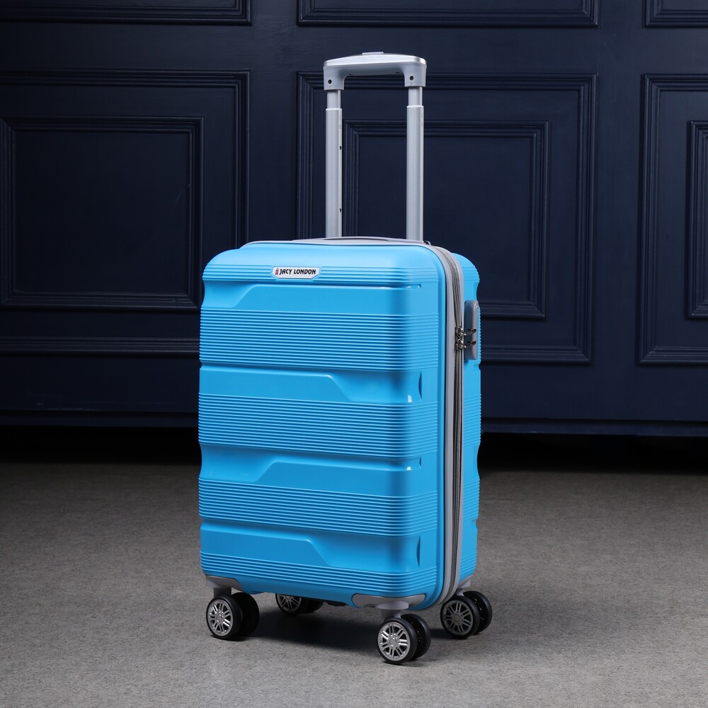 Hard cabin BLUE trolley bag