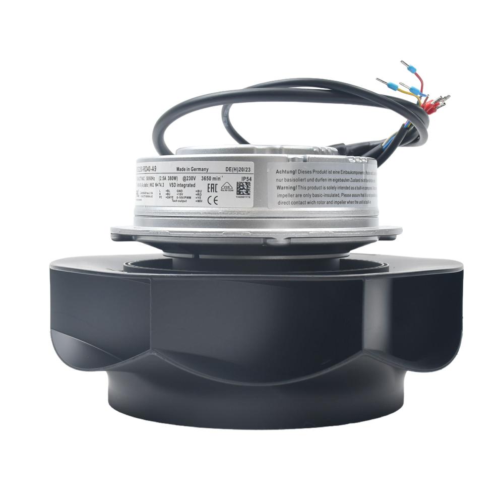 EBM PAPST R3G250-RO40-A9 Industrial Converter Wall Fan Servo Motor 230V 3650min Cooling Fan