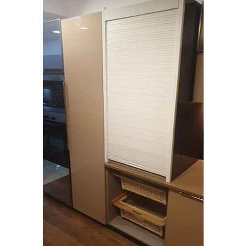 Kitchen Glass Rolling Shutter