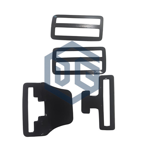 Aluminium Powder Coated Military Belt Web Fitting - Design: Plain