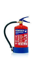 4 Kg Abc Dry Powder Fire Extinguisher - Color: Red