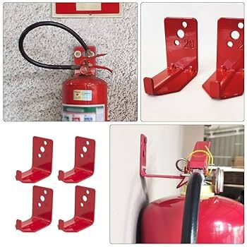 Fire Extinguisher Wall Mounting Bracket - Capacity: Up To 15 Kg