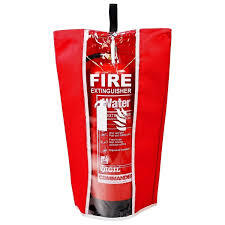 Extinguisher Protective Cover - Color: Red