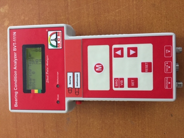 Bearing Condition Analyzer Bvt-111n - Accuracy: A 1% Of Fs