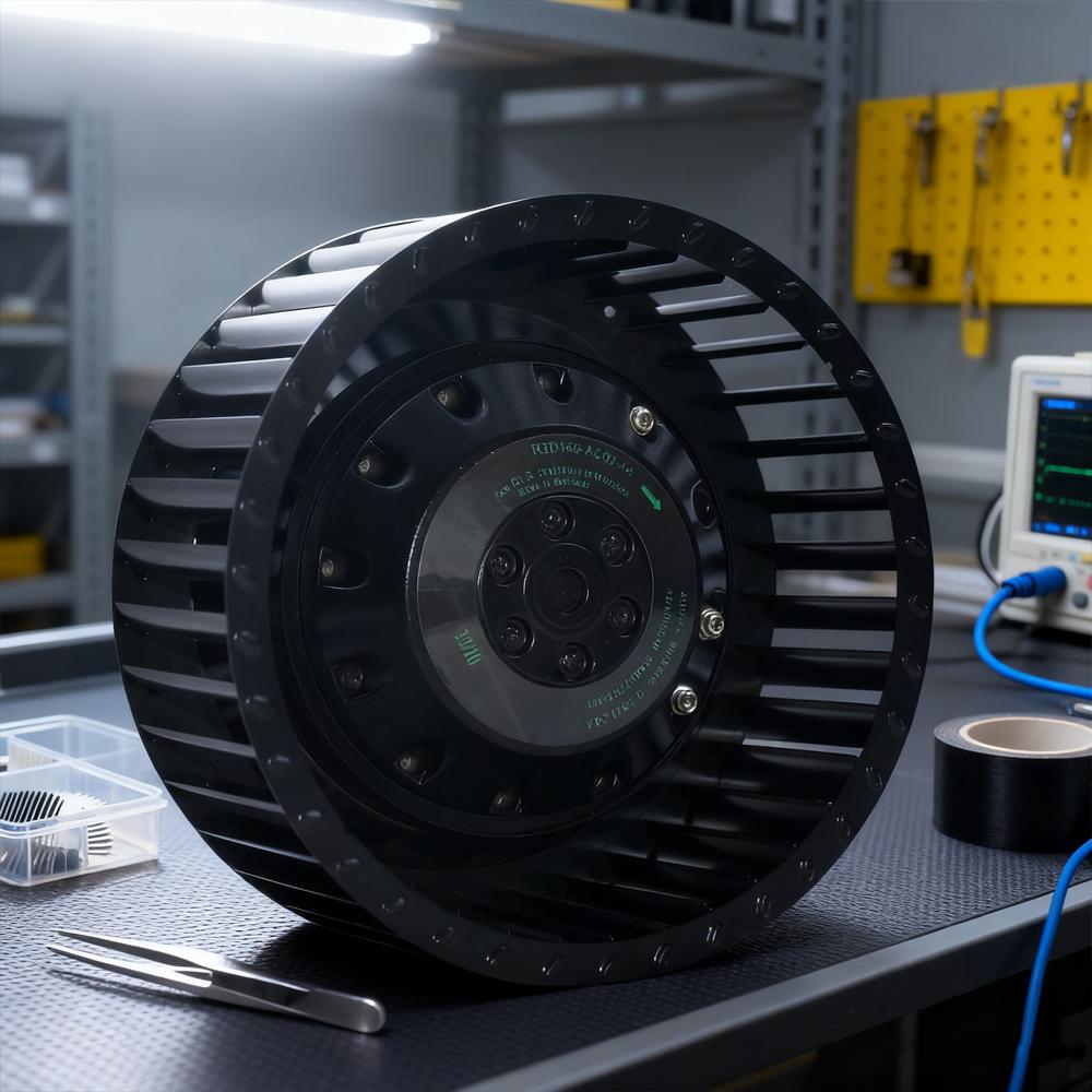 EBM PAPST R2D140-AC02-14 400V Industrial Frequency Converter Wall Fan Servo Motor 380V Cooling Fan 