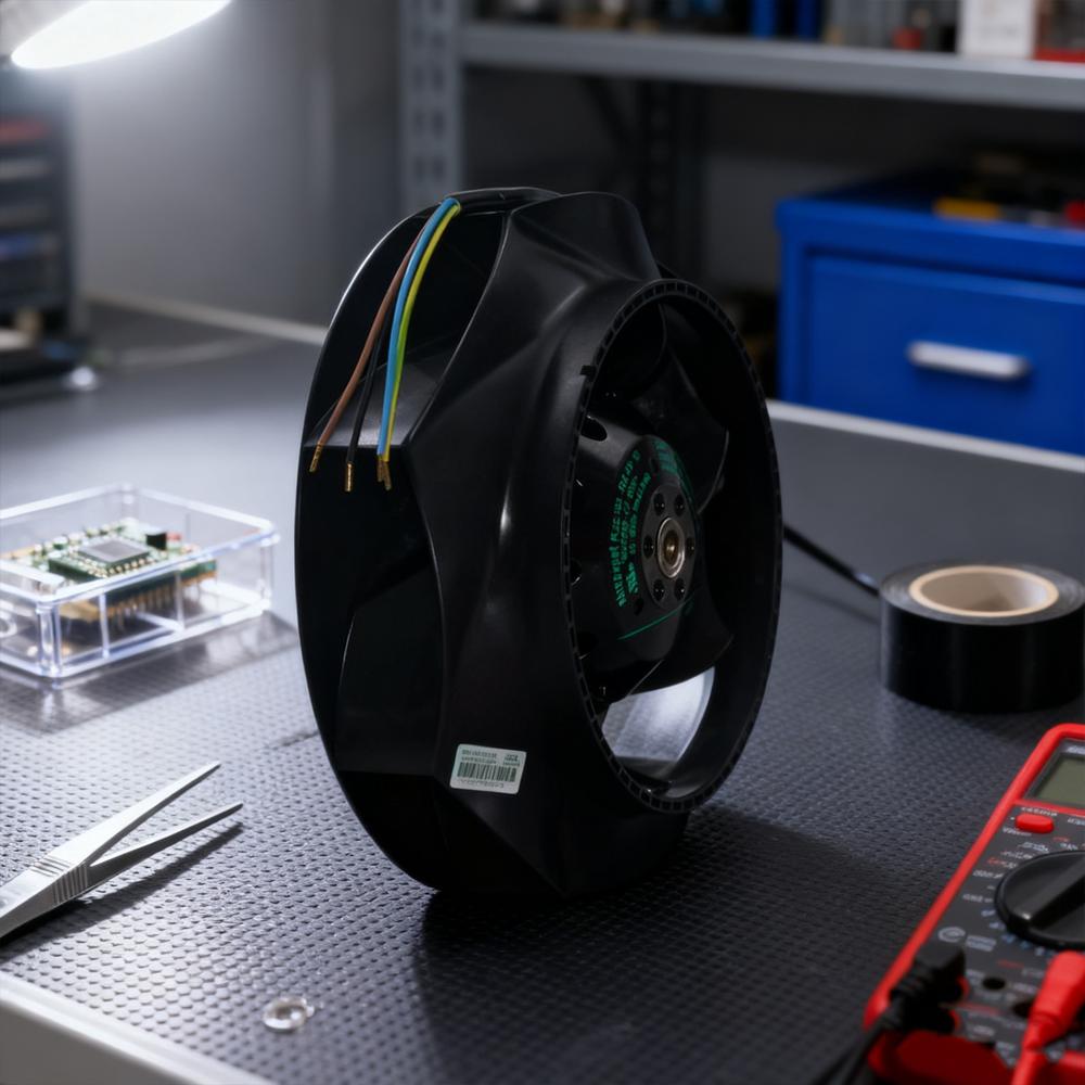 EBM PAPST R2E220-AA40-80 230V Aluminum Wall Fan Centrifugal Cooling Fan Industrial Fans 