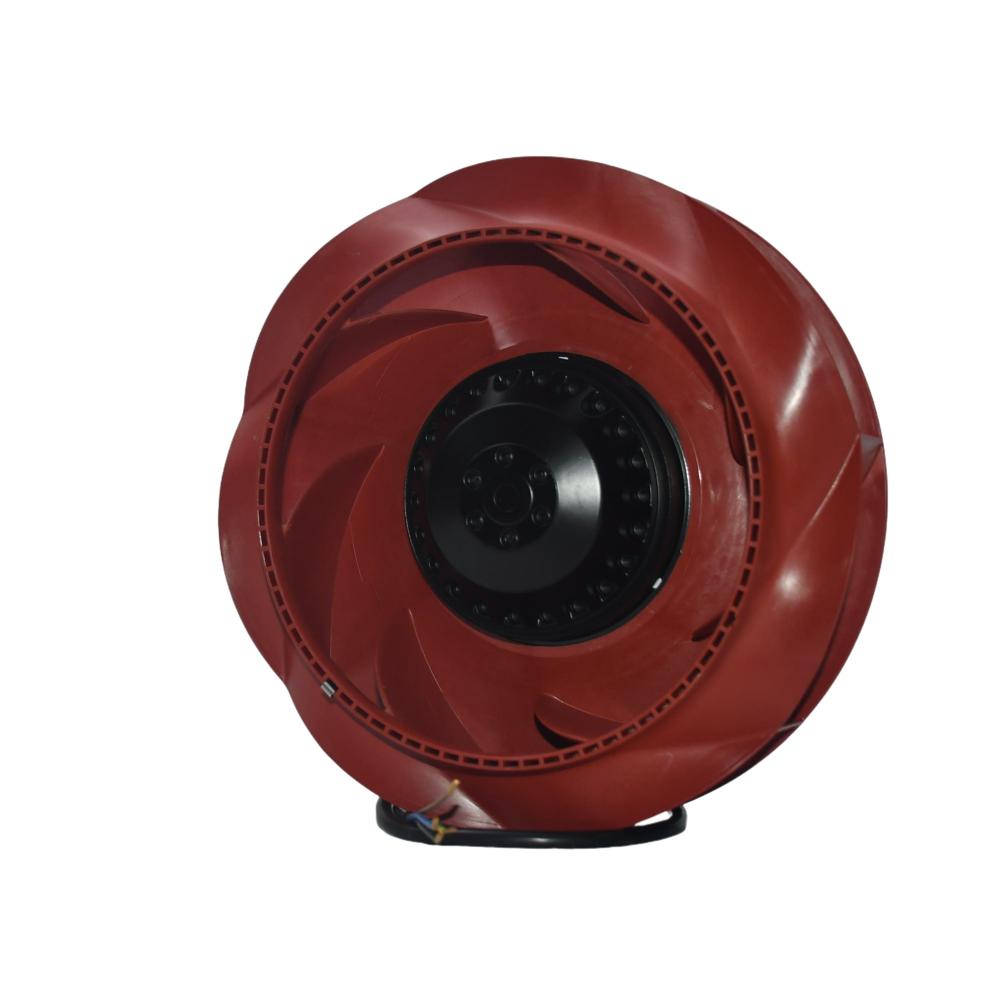 EBM PAPST R2E220-RA38-32 230V AC Inverter Cooling Aluminum Wall Mount Centrifugal Fan