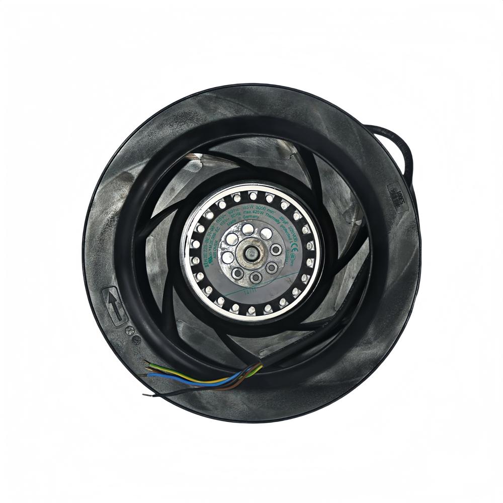 EBM PAPST R2E225-BE 51-09 AC 115V Aluminum Wall Fan Industrial Fans 3000MIN Centrifugal Fans 