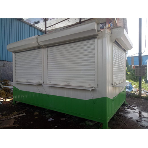 Portable Shop Cabin - Color: White