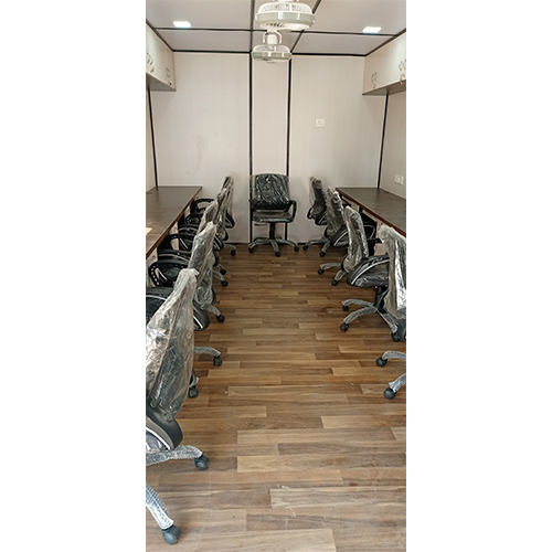 Office Cabin - Color: White