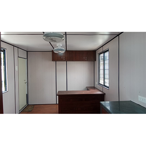 Manager Portable Cabin - Color: White