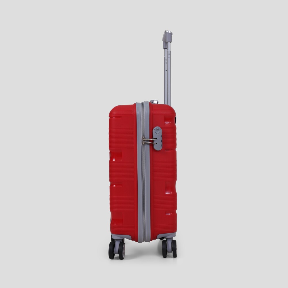 Hard cabin Red trolley bag