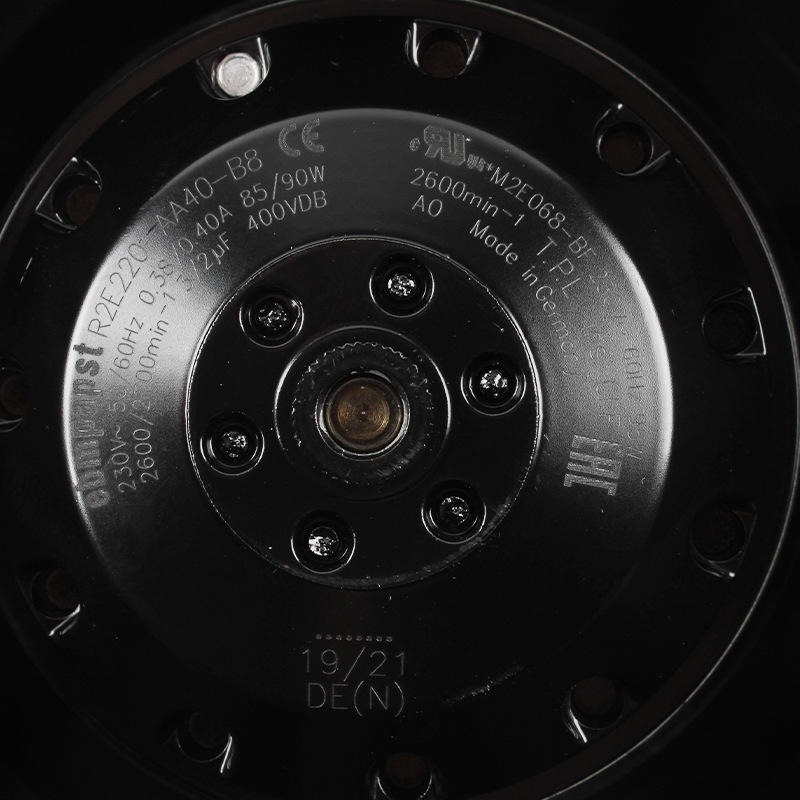 EBMPAPST R2E220-AA40-B 230V 0.38A 85/90W Aluminum Motor and OEM Customization Cooling Fan