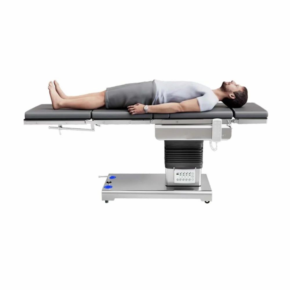 Electro Hydraulic C Arm Compatible Electric 4 Function OT Table