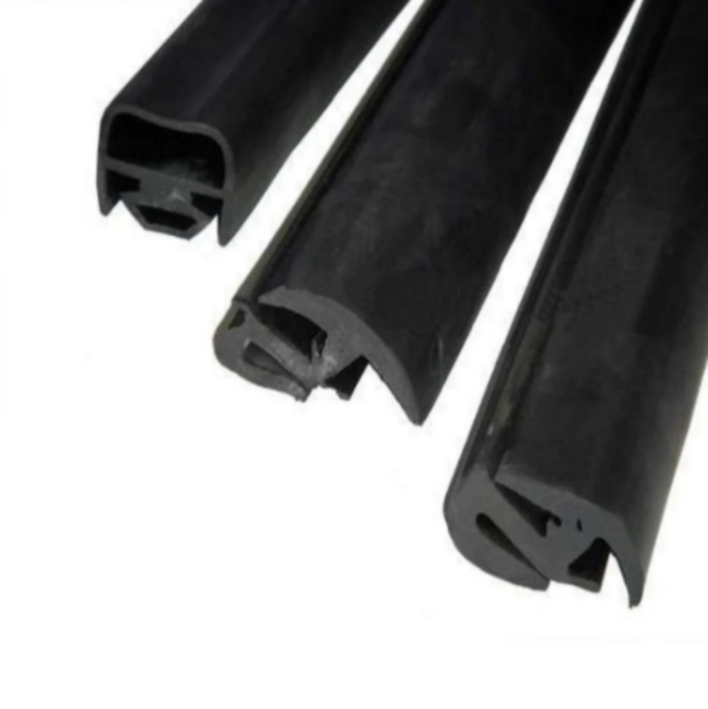 Car Side Rubber Beading - Color: Black