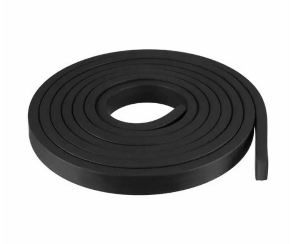 Synthetic Rubber Beading - Color: Black