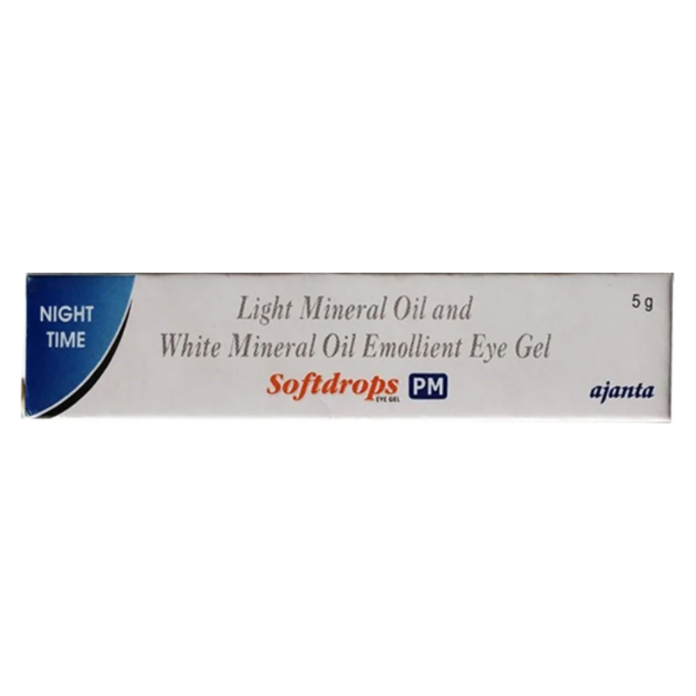 White Softdrops Pm Eye Gel 5gm