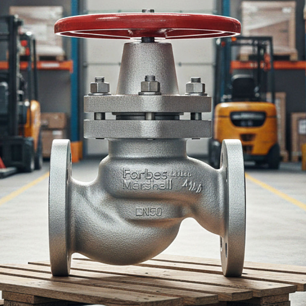 DN50 Forbes Marshall Cast Steel Piston valve Class 150 PSVAL