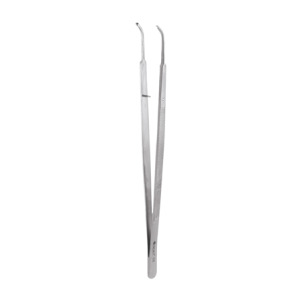 Gerald Tissue Forcep (1-2) 18Cm Curved - Color: Silver