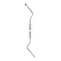 Ch878 -3 Bone Curette Hemingway - Color: Silver