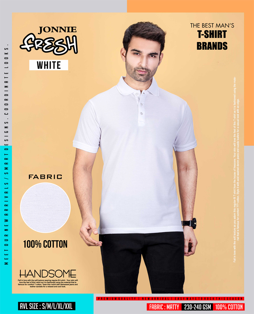 Jonnie Fresh White - Design: Premium