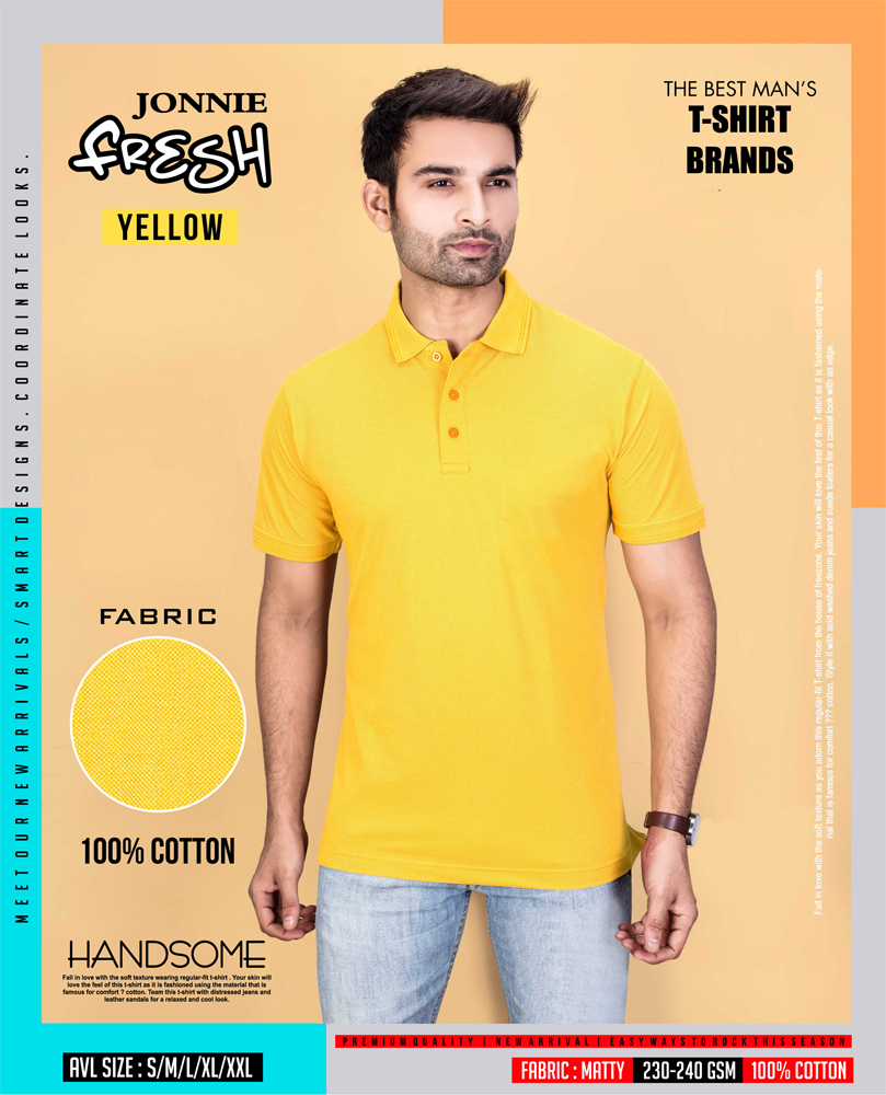 Jonnie Fresh Yellow - Design: Premium