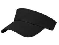 Visor Cap - Color: Black