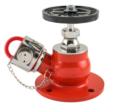 Landing Valve - Coating Type: Polished / Painted Red