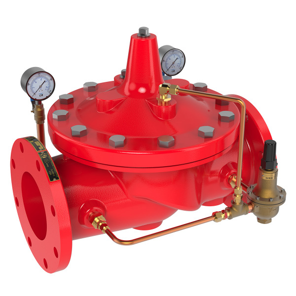Pressure Reducing Valve - Color: Red