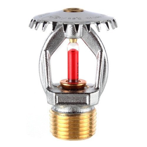 Upright Sprinkler Head - Coating Type: Natural Brass / Chrome / White