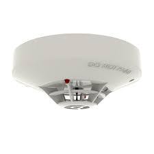 Fixed Temperature Heat Detector - Color: White