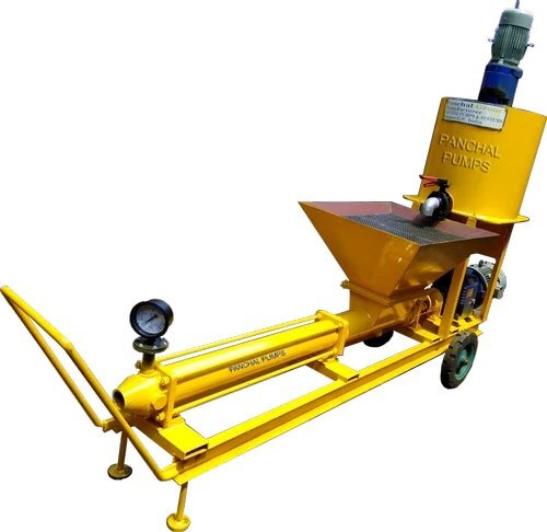 Baby Electric Grouting Pump With Mixer Set - Discharge Pressure: Upto 10Psi