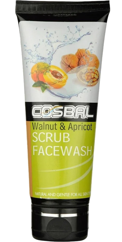 Cosbal Walnut And Apriot Scrub Face Wash - Features: High Quality