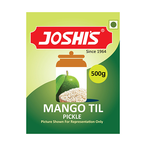 500g Mango Til Pickles - Additives: Not Added