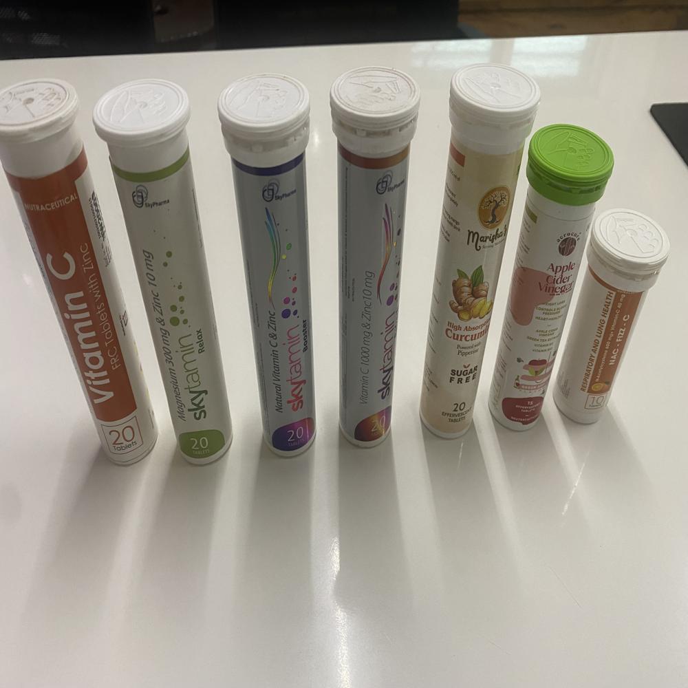 Natural Vitamin C And Zinc Effervescent Tablets