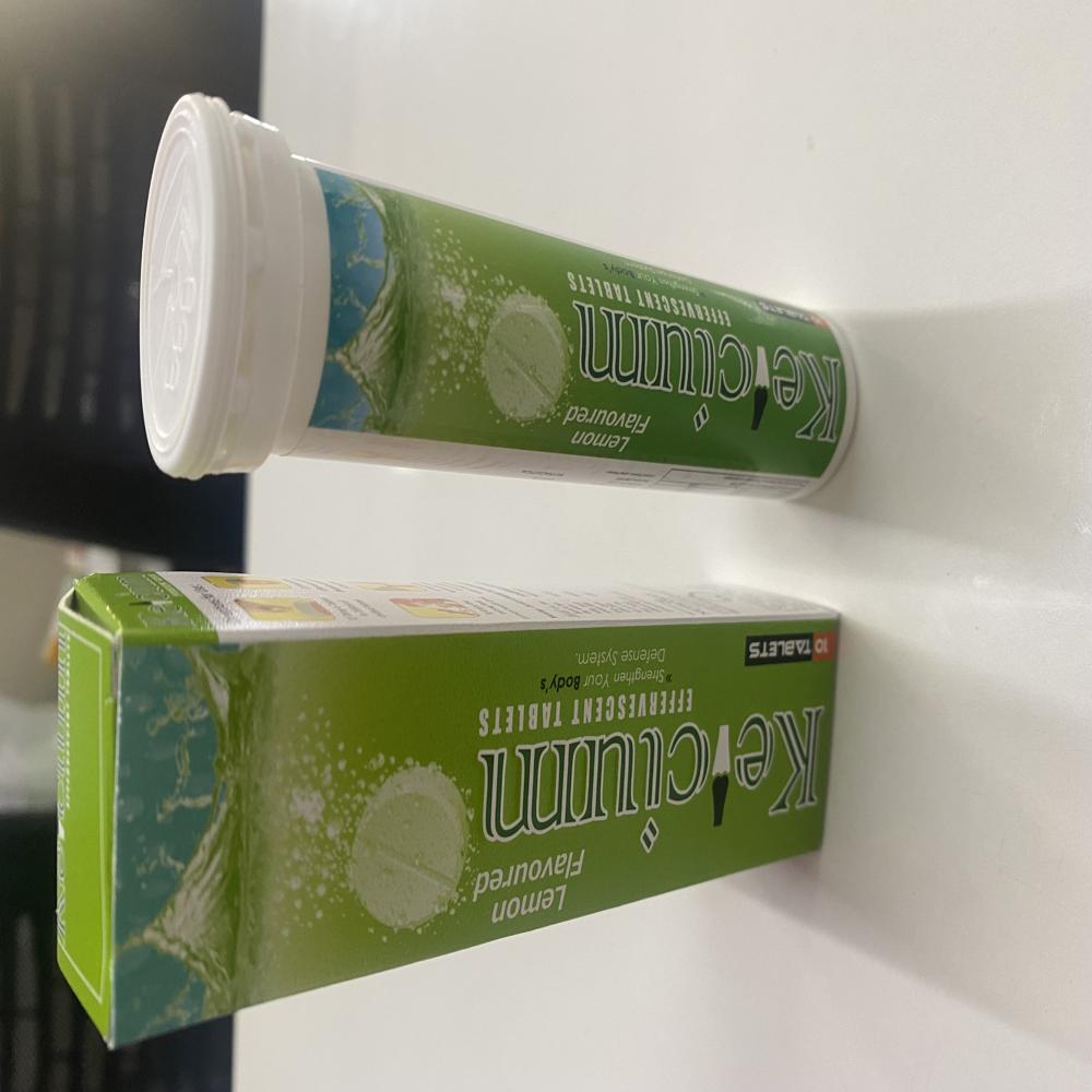 Natural Vitamin C And Zinc Effervescent Tablets