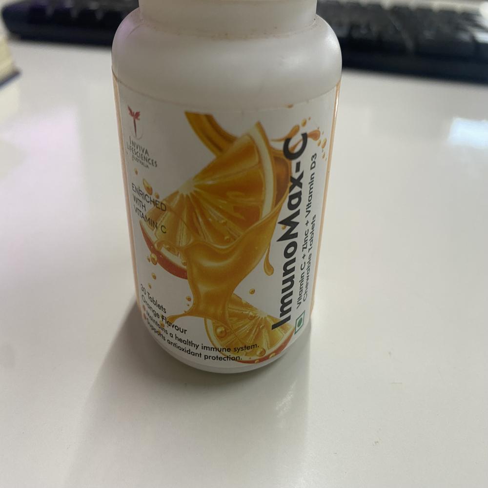 Vitamin C Zinc Chewable Tablet