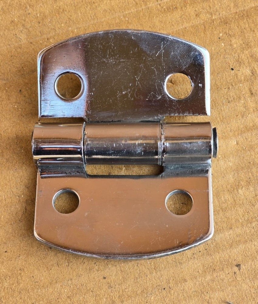 Kirloskar Stainless Steel Canopy Hinges - Color: Silver