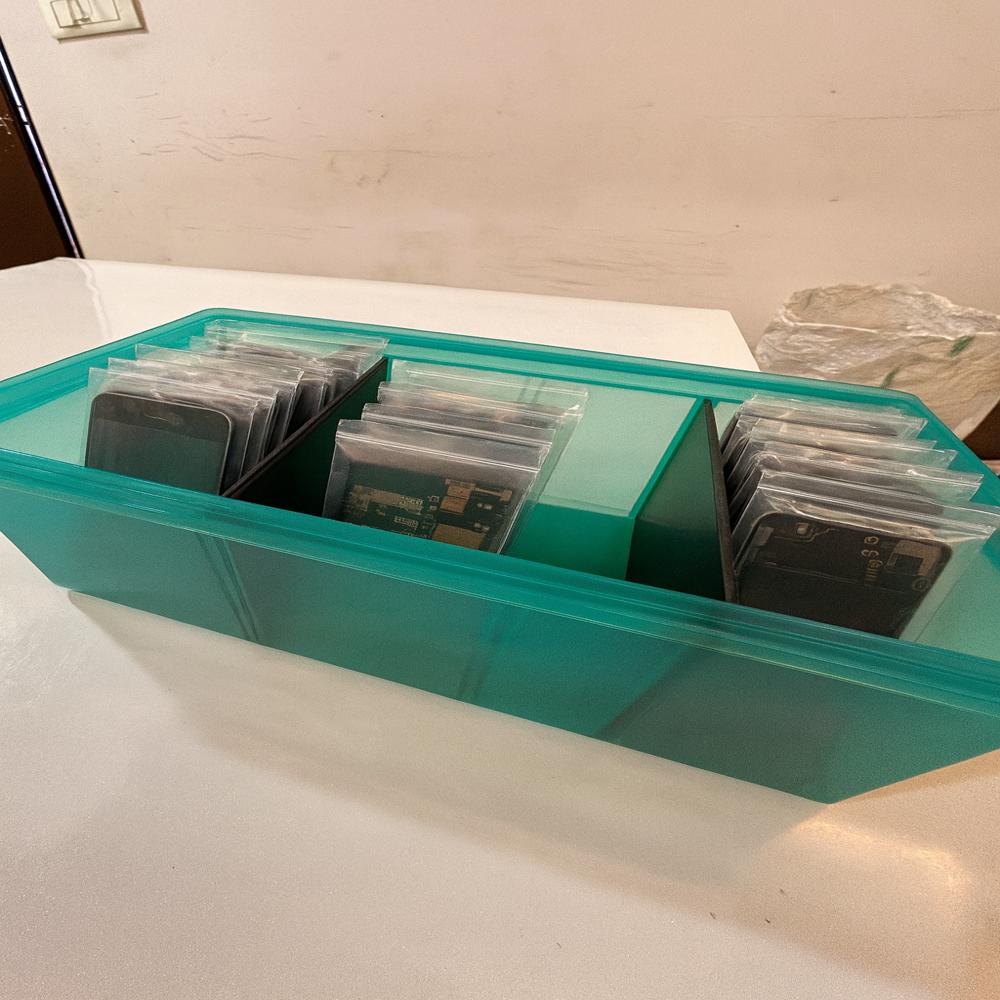 Automobile Spare Plastic Box - Color: Transparent