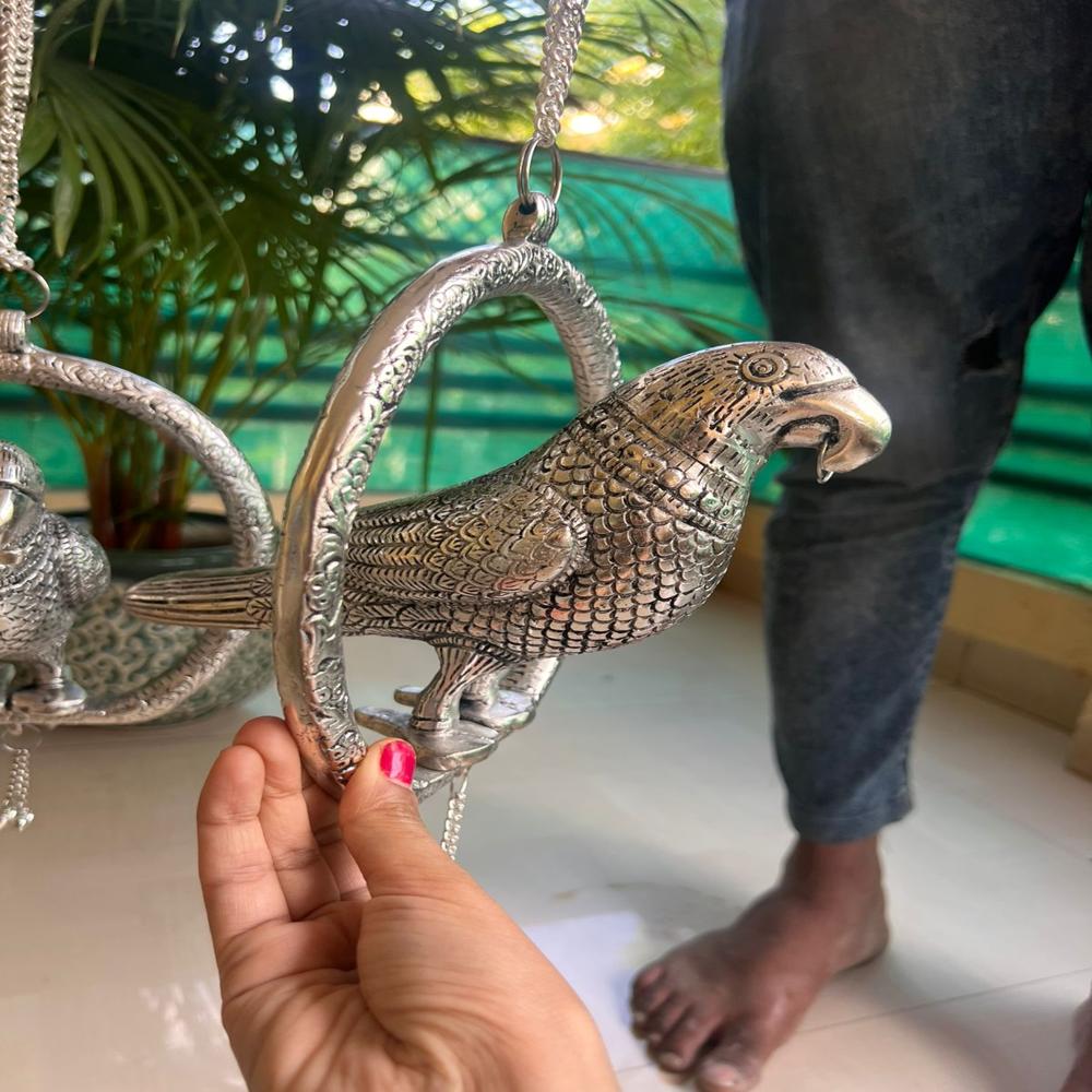 BIG Ring Pa-rrot hanging