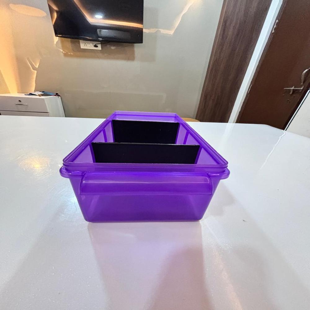 Electrical Parts Plastic Storage Box - Color: Transparent