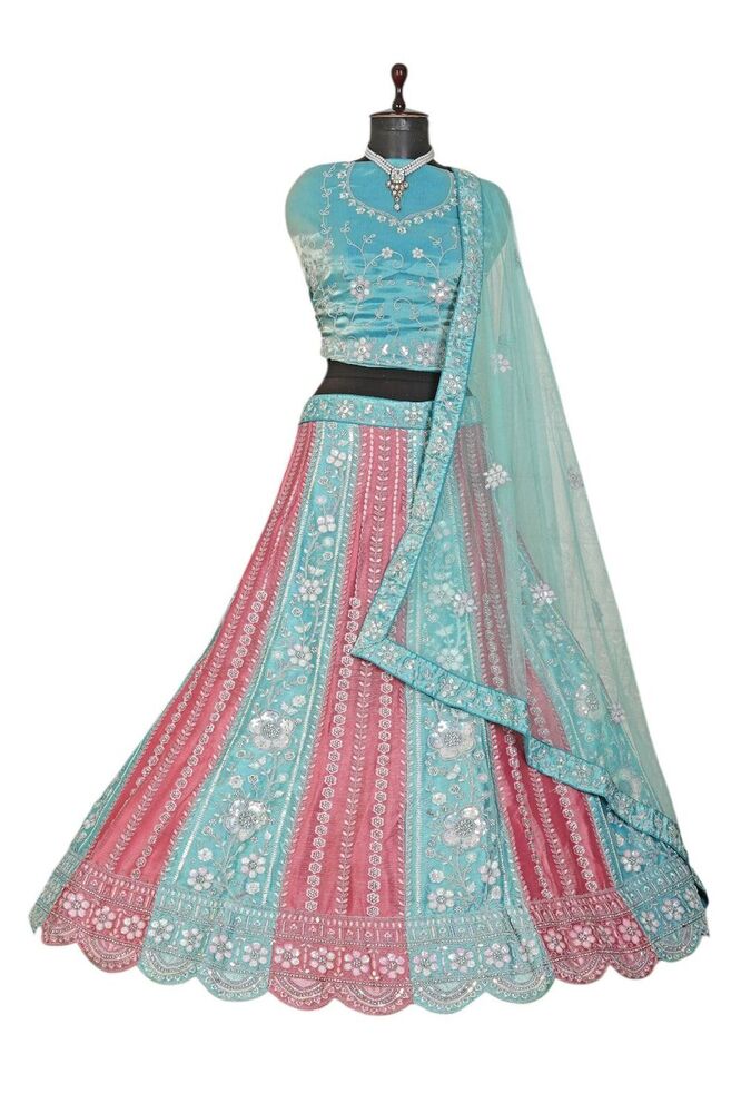Taarani-B1 Ranika Designer Lehenga - Color: Different Available