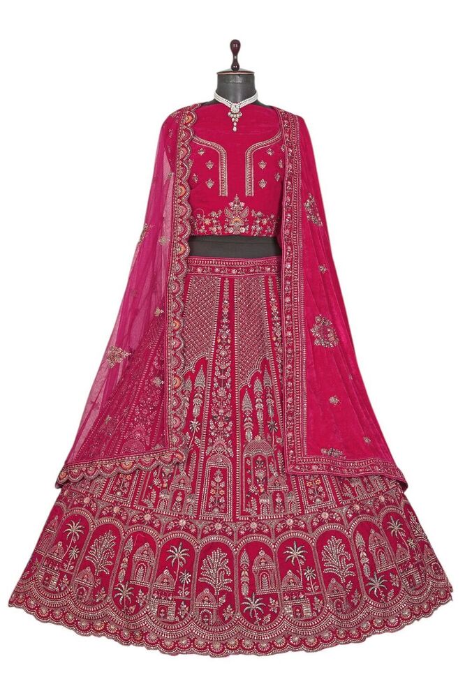 Unique-A2 Alia Designer Lehenga - Color: Different Available