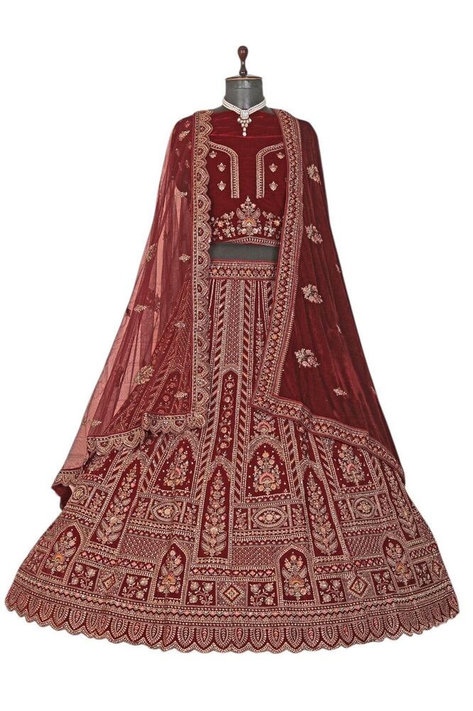 Unique-G1 Anjali Designer Lehenga - Color: Different Available