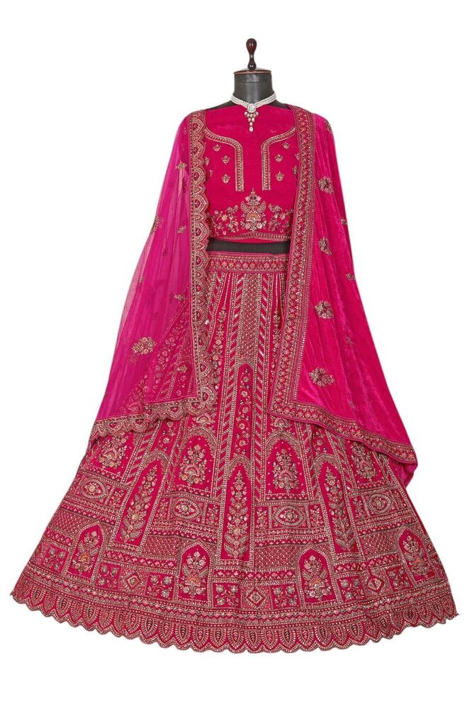 UNIQUE-G2 Anjali Designer Blouse And Lehenga