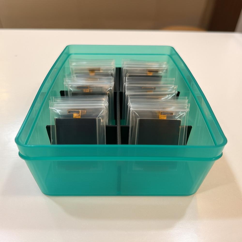 Mobile Parts Storage Plastic Box - Size: 11*5*4