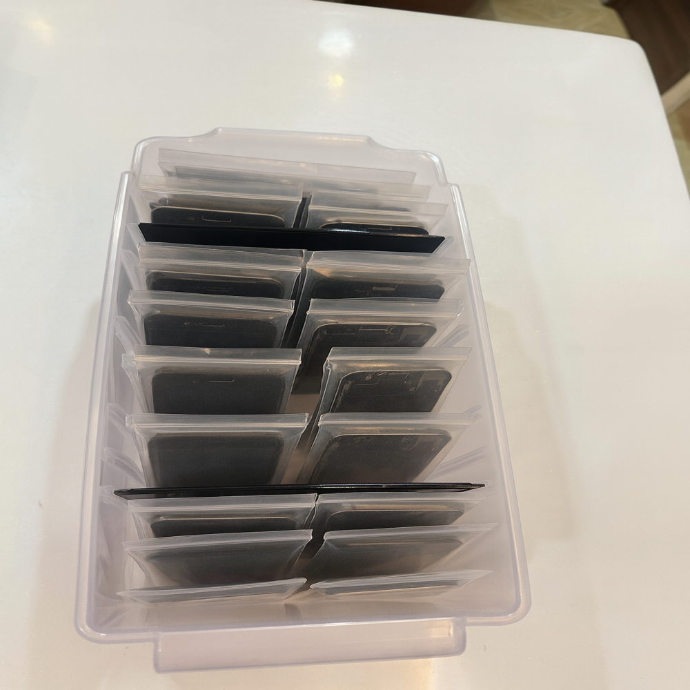 Transparent Plastic Medicine Box - Size: 11*5*4