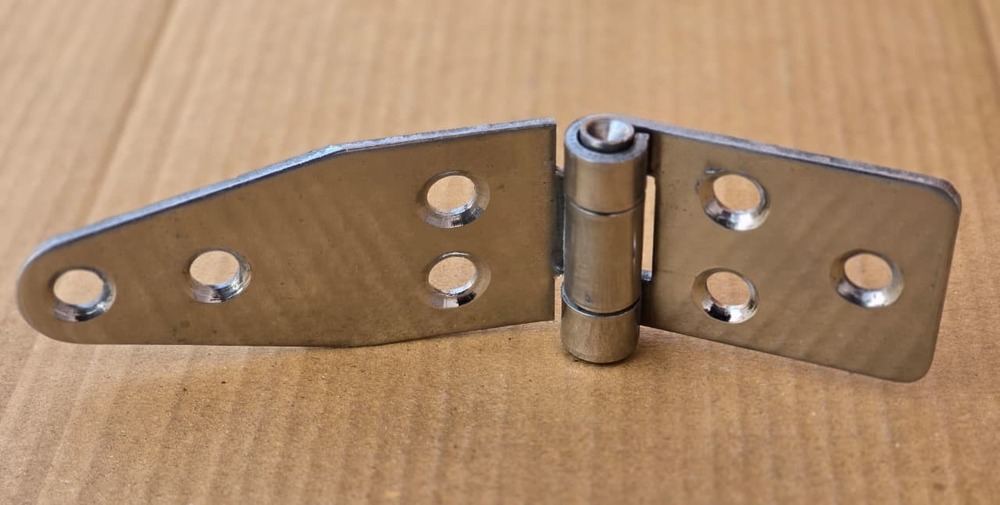 SS 7 Hole Strap Hinge (Boat Type / T-Shape Hinge) in Stainless Steel
