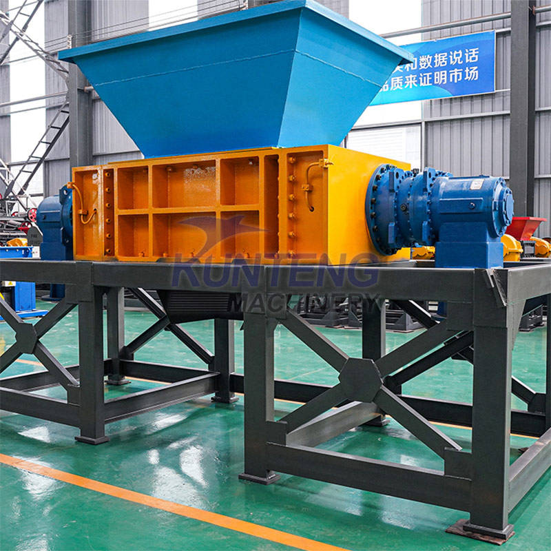 Large Metal Waste Shredder Industrial Waste Appliances Crushing Machine Household Waste Cardboard Boxes Shredder Equipment