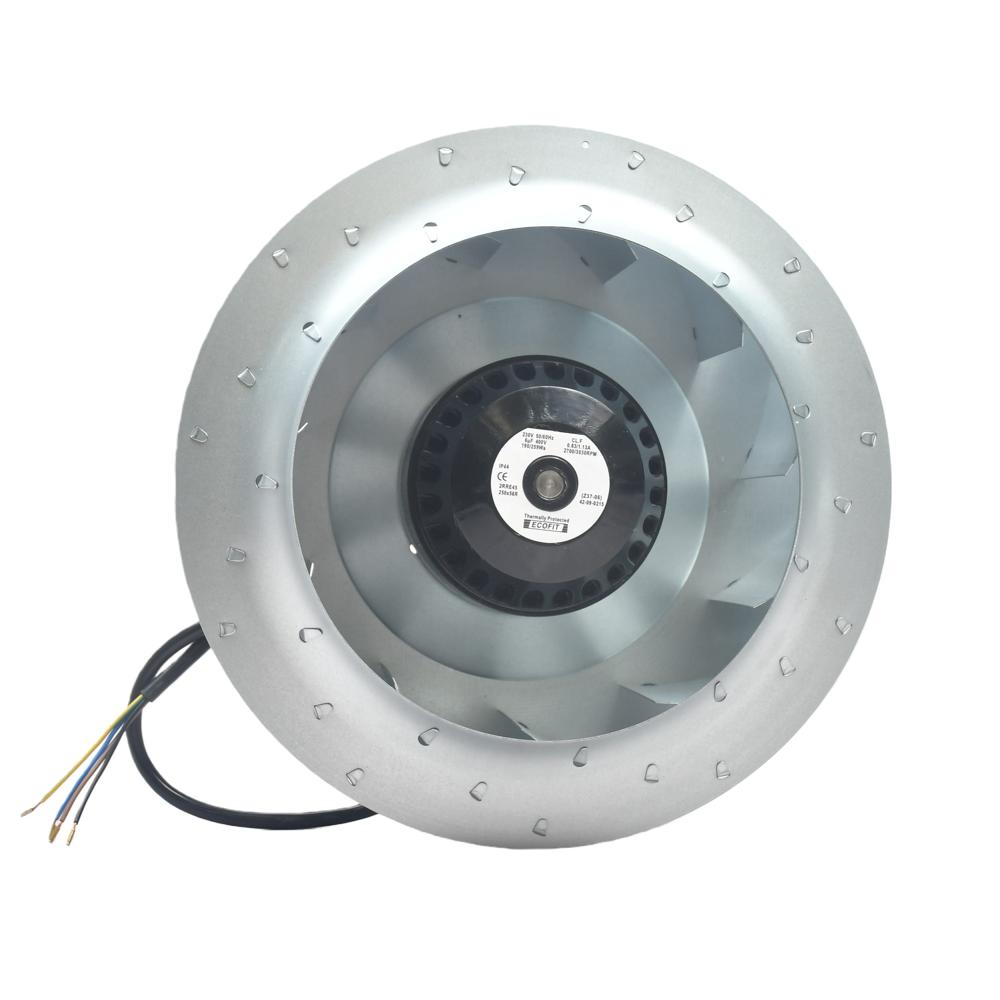 EBM PAPST 2RRE45 (Z37-06) 250x56R Wall Fan 230V 190/259W Aluminum Blades Industrial Fan